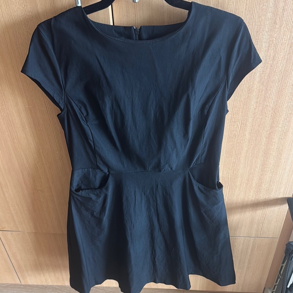 Stitch fix (Tribal) Elegant Black Women's mini dress size 6